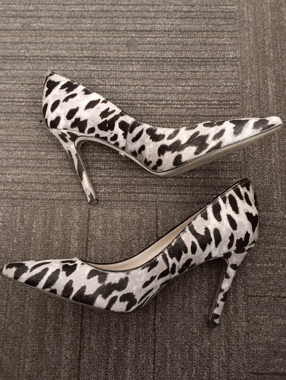 Sam Edelman Hazel Cow Hair Leopard Print Pumps Heels Sz 8 - Picture 4 of 10